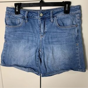 Pilcro and the Letterpress Stet Denim Shorts